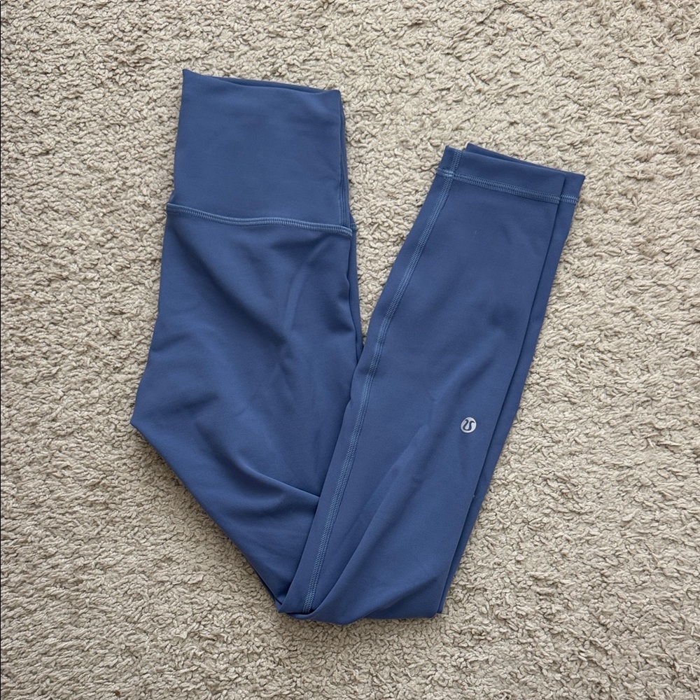 Lululemon Wunder Train Leggings (Water Drop)